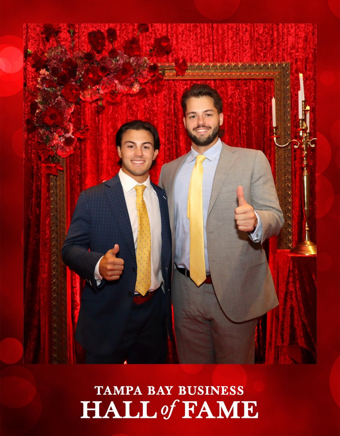 Matthew R.J. Knych at the Tampa Bay Business Hall of Fame